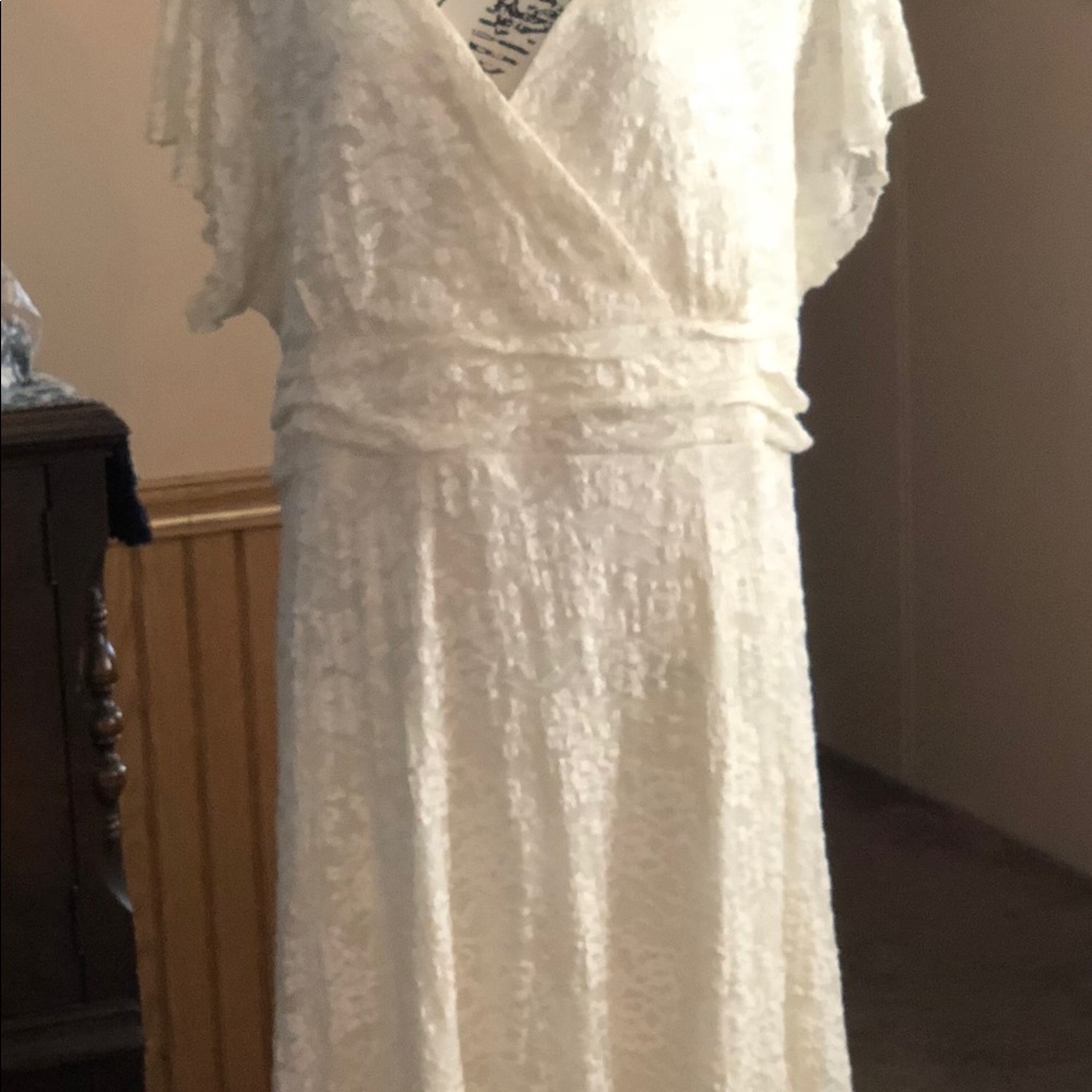 Plus size dress.